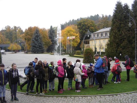 Start rajdu w Kudowie-Zdr�j s025 - PTTK Strzelin