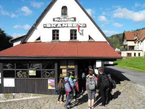 XXI Rajd 'G�ry Sto�owe' - Skansen w Pstr��nej s003 - PTTK Strzelin