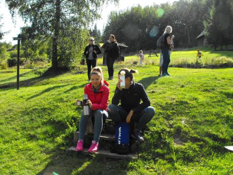 XXI Rajd 'G�ry Sto�owe' - Skansen w Pstr��nej s014 - PTTK Strzelin