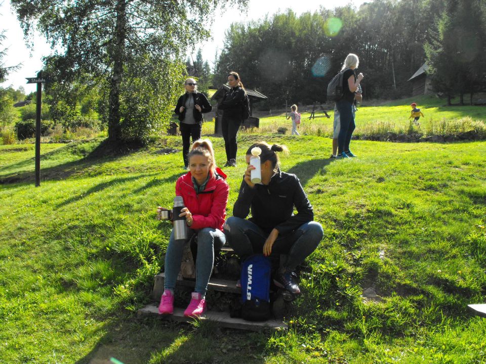 XXI Rajd 'G�ry Sto�owe' - Skansen w Pstr��nej d014 - PTTK Strzelin