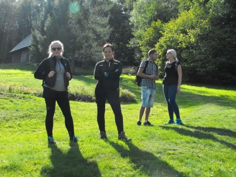 XXI Rajd 'G�ry Sto�owe' - Skansen w Pstr��nej s015 - PTTK Strzelin