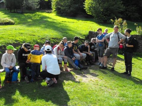 XXI Rajd 'G�ry Sto�owe' - Skansen w Pstr��nej s017 - PTTK Strzelin