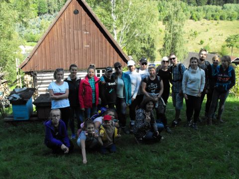 XXI Rajd 'G�ry Sto�owe' - Skansen w Pstr��nej s023 - PTTK Strzelin