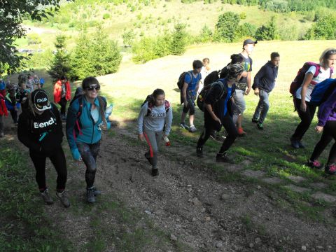 XXI Rajd 'G�ry Sto�owe' - Skansen w Pstr��nej s032 - PTTK Strzelin