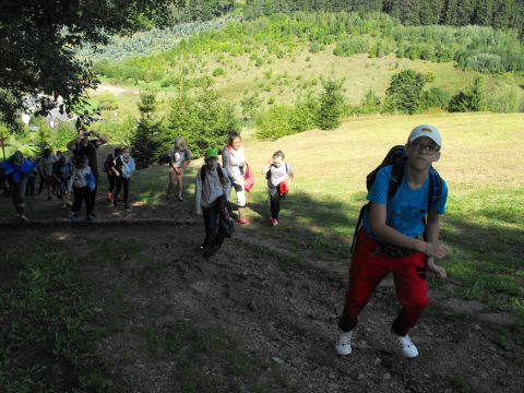 XXI Rajd 'G�ry Sto�owe' - Skansen w Pstr��nej s034 - PTTK Strzelin