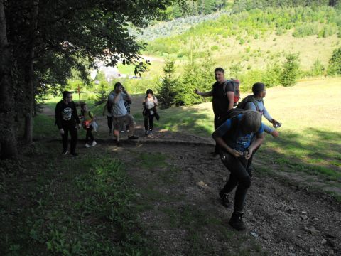 XXI Rajd 'G�ry Sto�owe' - Skansen w Pstr��nej s036 - PTTK Strzelin