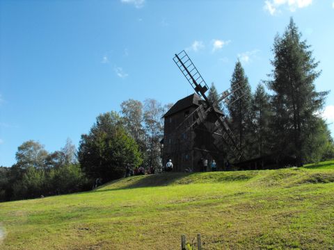 XXI Rajd 'G�ry Sto�owe' - Skansen w Pstr��nej s040 - PTTK Strzelin