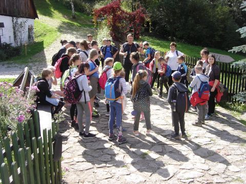 XXI Rajd 'G�ry Sto�owe' - Skansen w Pstr��nej s054 - PTTK Strzelin