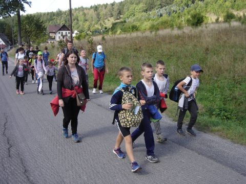 Start rajdu w Pstr��nej s062 - PTTK Strzelin