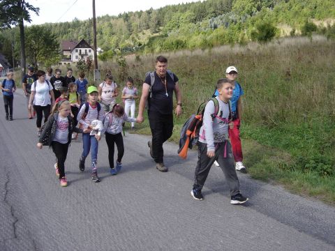 Start rajdu w Pstr��nej s063 - PTTK Strzelin