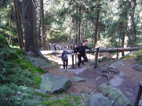 W drodze na B��dne Ska�y s078 - PTTK Strzelin