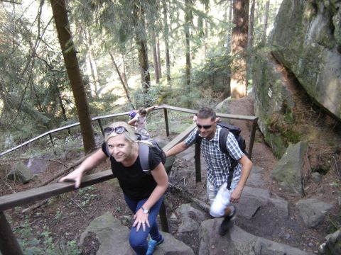 W drodze na B��dne Ska�y s081 - PTTK Strzelin