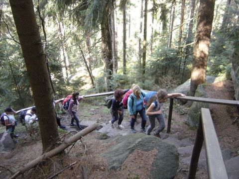 W drodze na B��dne Ska�y s083 - PTTK Strzelin