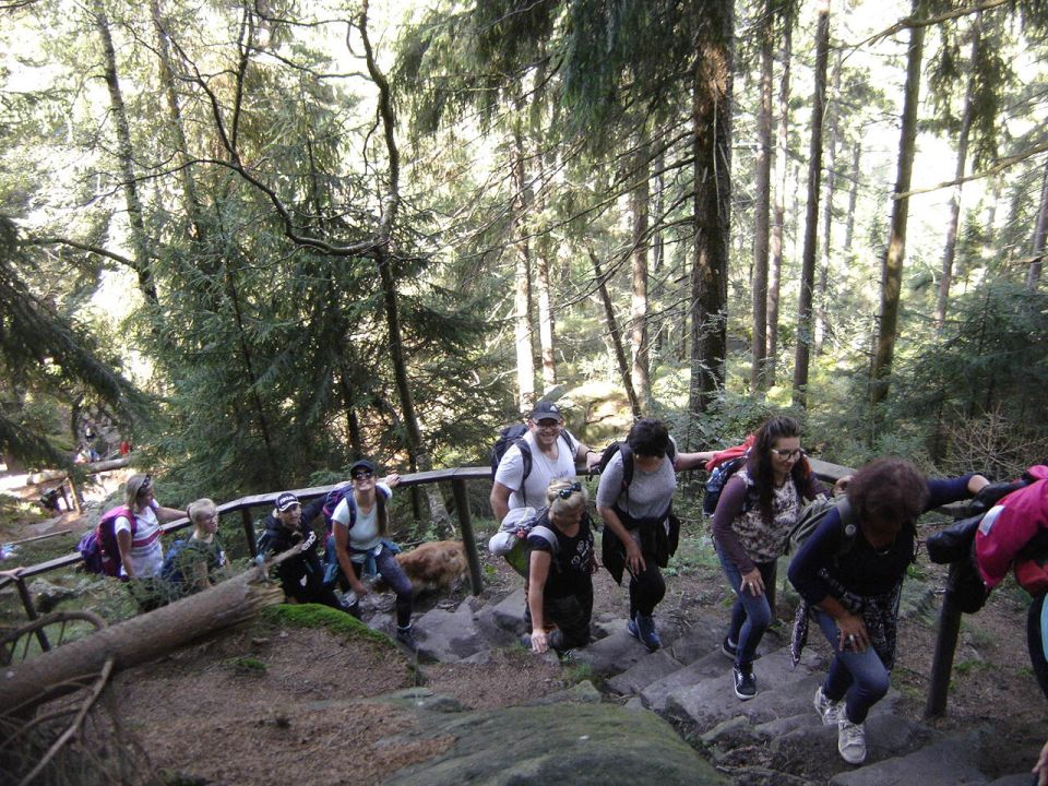 W drodze na B��dne Ska�y d084 - PTTK Strzelin