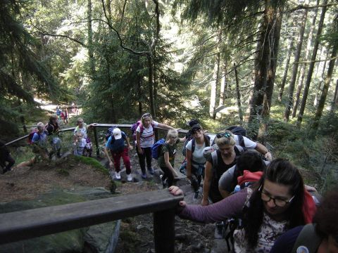 W drodze na B��dne Ska�y s085 - PTTK Strzelin