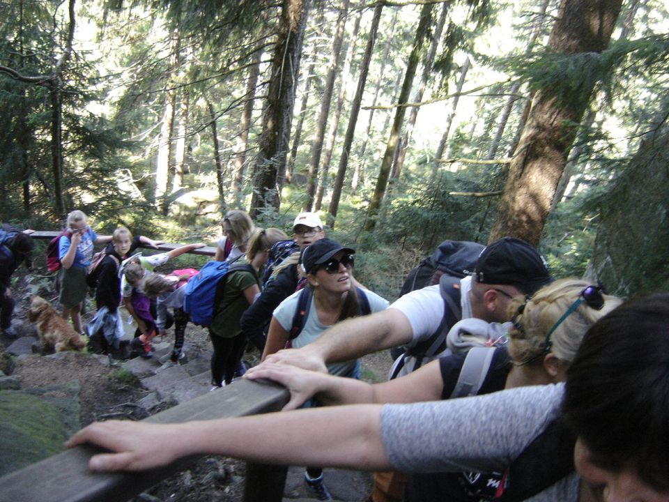 W drodze na B��dne Ska�y d086 - PTTK Strzelin