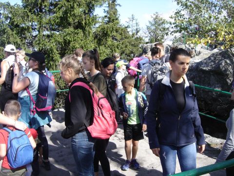 XXI Rajd 'G�ry Sto�owe' - B��dne Ska�y s101 - PTTK Strzelin