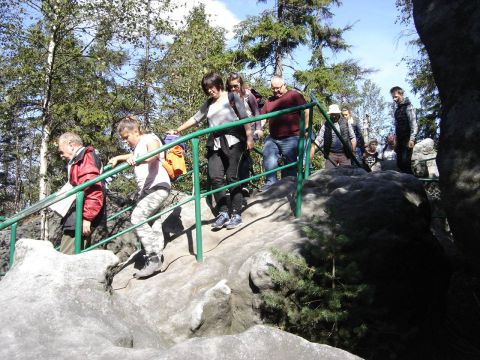 XXI Rajd 'G�ry Sto�owe' - B��dne Ska�y s102 - PTTK Strzelin