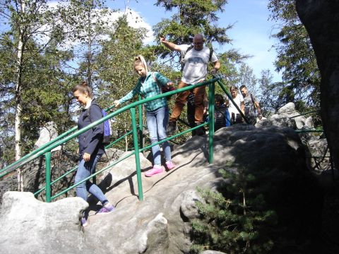 XXI Rajd 'G�ry Sto�owe' - B��dne Ska�y s103 - PTTK Strzelin