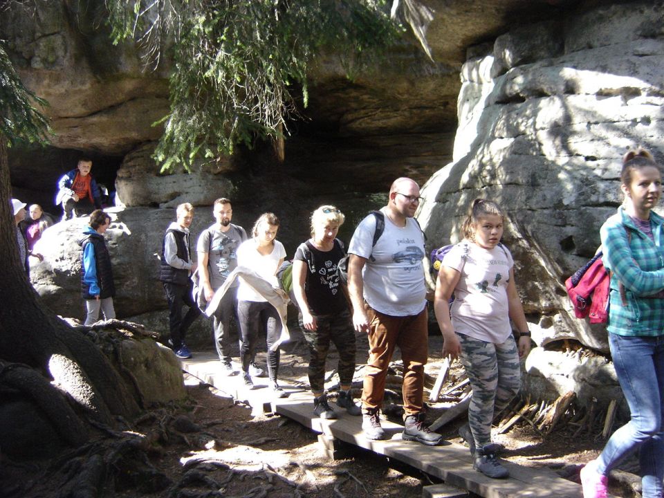 XXI Rajd 'G�ry Sto�owe' - B��dne Ska�y d104 - PTTK Strzelin