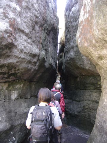 XXI Rajd 'G�ry Sto�owe' - B��dne Ska�y s107 - PTTK Strzelin