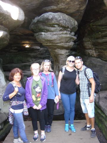 XXI Rajd 'G�ry Sto�owe' - B��dne Ska�y s112 - PTTK Strzelin