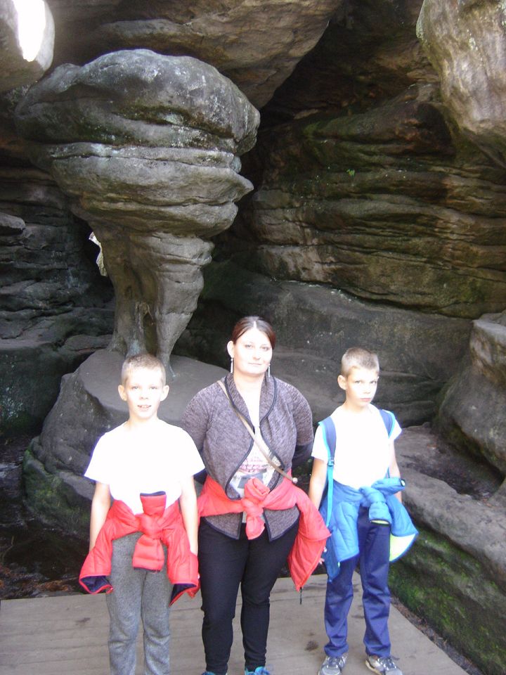 XXI Rajd 'G�ry Sto�owe' - B��dne Ska�y d114 - PTTK Strzelin