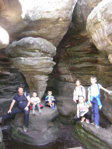 XXI Rajd 'G�ry Sto�owe' - B��dne Ska�y s116 - PTTK Strzelin