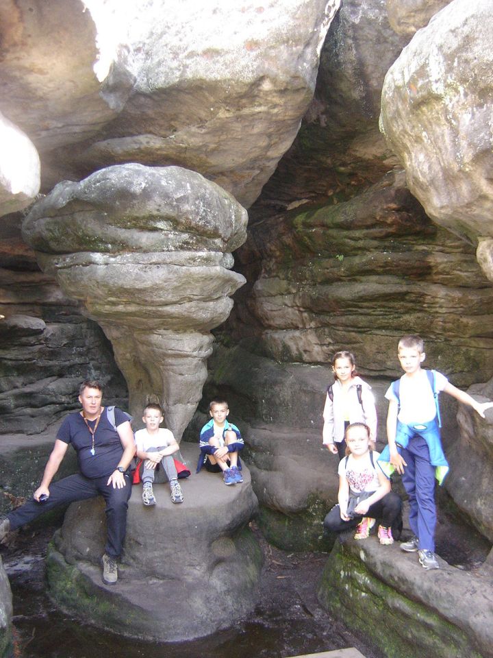 XXI Rajd 'G�ry Sto�owe' - B��dne Ska�y d116 - PTTK Strzelin