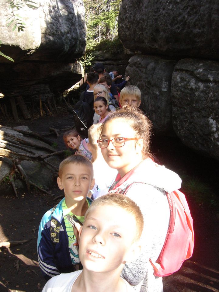 XXI Rajd 'G�ry Sto�owe' - B��dne Ska�y d117 - PTTK Strzelin