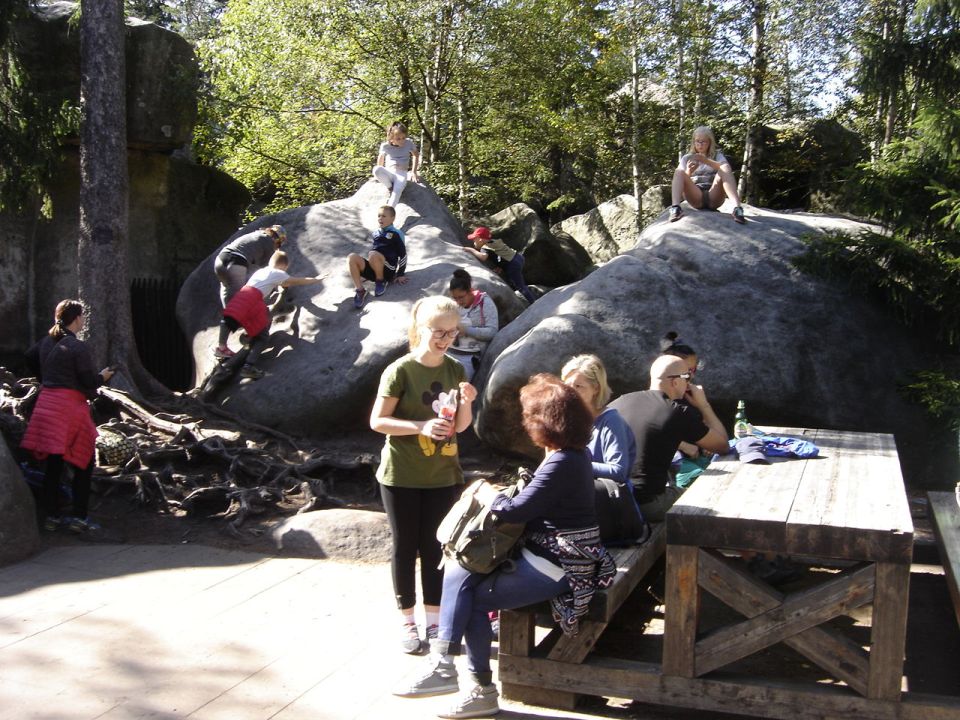 XXI Rajd 'G�ry Sto�owe' - B��dne Ska�y d118 - PTTK Strzelin