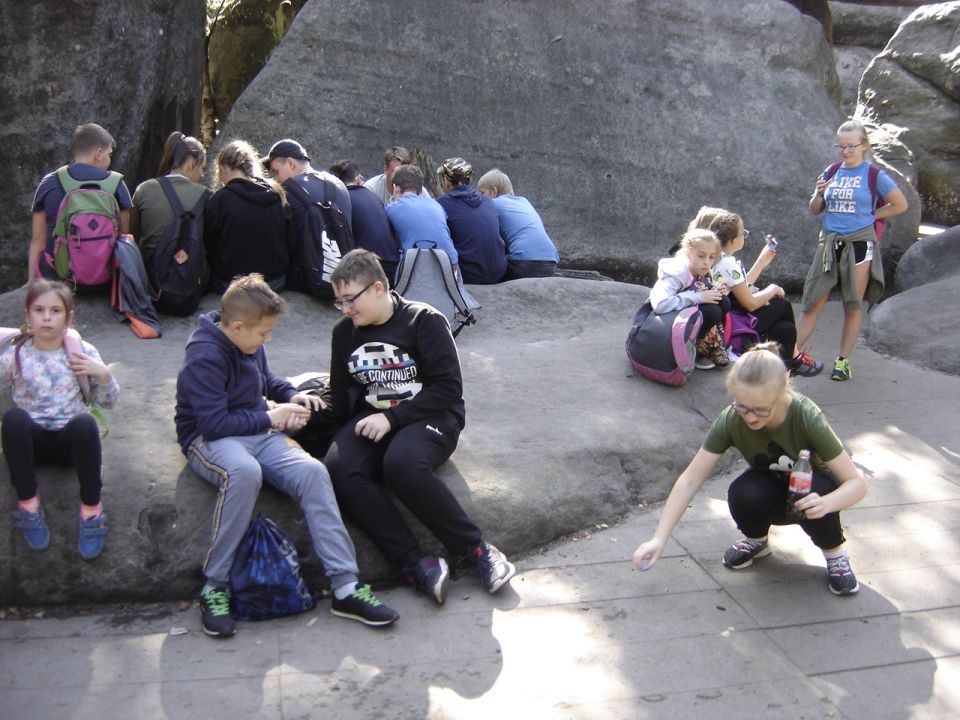 XXI Rajd 'G�ry Sto�owe' - B��dne Ska�y d119 - PTTK Strzelin