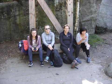 XXI Rajd 'G�ry Sto�owe' - B��dne Ska�y s120 - PTTK Strzelin