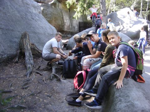 XXI Rajd 'G�ry Sto�owe' - B��dne Ska�y s121 - PTTK Strzelin