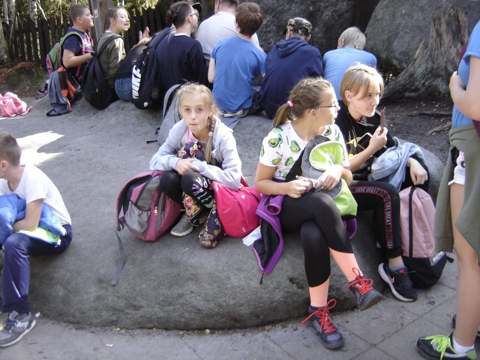 XXI Rajd 'G�ry Sto�owe' - B��dne Ska�y d124 - PTTK Strzelin