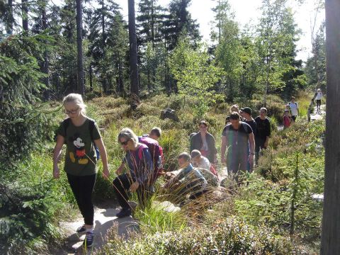 XXI Rajd 'G�ry Sto�owe' - na Skalniaku s130 - PTTK Strzelin