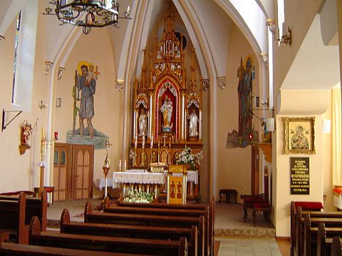 G�ry Sto�owe - Szczytnik - Zamek Le�na - kaplica zamkowa