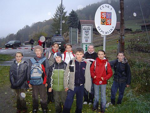 G�ry Sto�owe - Ostra G�ra - przej�cie graniczne