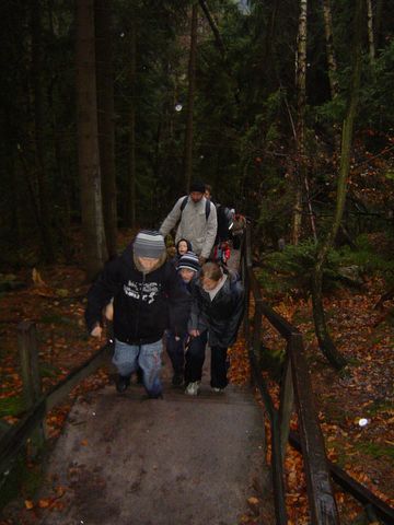 Podej�cie na Szczeliniec Wielki