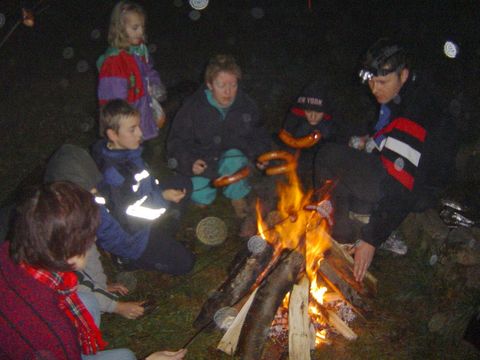 Pasterka - ognisko ko�o schroniska