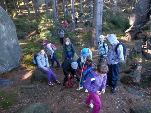 XIV Rajd 'G�ry Sto�owe' - Tylna Borowa Kopa s013 - PTTK Strzelin