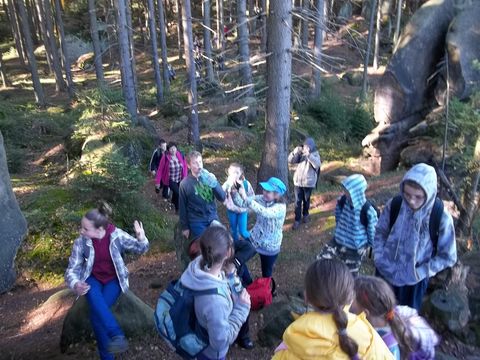 XIV Rajd 'G�ry Sto�owe' - Tylna Borowa Kopa s014 - PTTK Strzelin