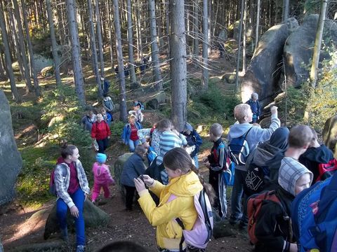 XIV Rajd 'G�ry Sto�owe' - Tylna Borowa Kopa s015 - PTTK Strzelin