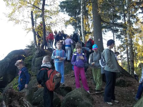 XIV Rajd 'G�ry Sto�owe' - Tylna Borowa Kopa s020 - PTTK Strzelin