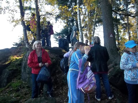 XIV Rajd 'G�ry Sto�owe' - Tylna Borowa Kopa s023 - PTTK Strzelin