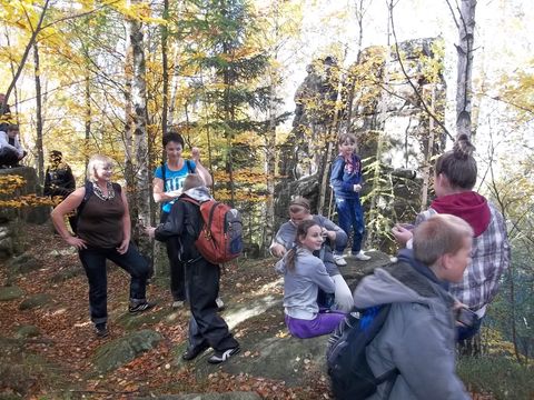 XIV Rajd 'G�ry Sto�owe' - Ni�kowa s047 - PTTK Strzelin