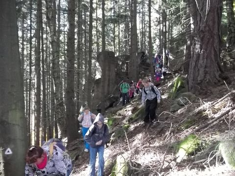 XIV Rajd 'G�ry Sto�owe': Brzytwa - Orlik s059 - PTTK Strzelin