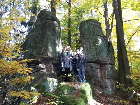 XIV Rajd 'G�ry Sto�owe': Brzytwa - Orlik s060 - PTTK Strzelin