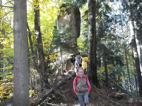 XIV Rajd 'G�ry Sto�owe': Brzytwa - Orlik s065 - PTTK Strzelin