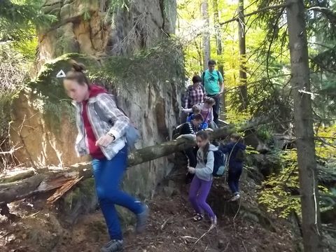 XIV Rajd 'G�ry Sto�owe': Brzytwa - Orlik s070 - PTTK Strzelin